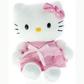 Мягкая игрушка «Хеллоу Китти», озвученная, с русским чипом, 15 см. (Мульти Пульти, V62042/15sim)